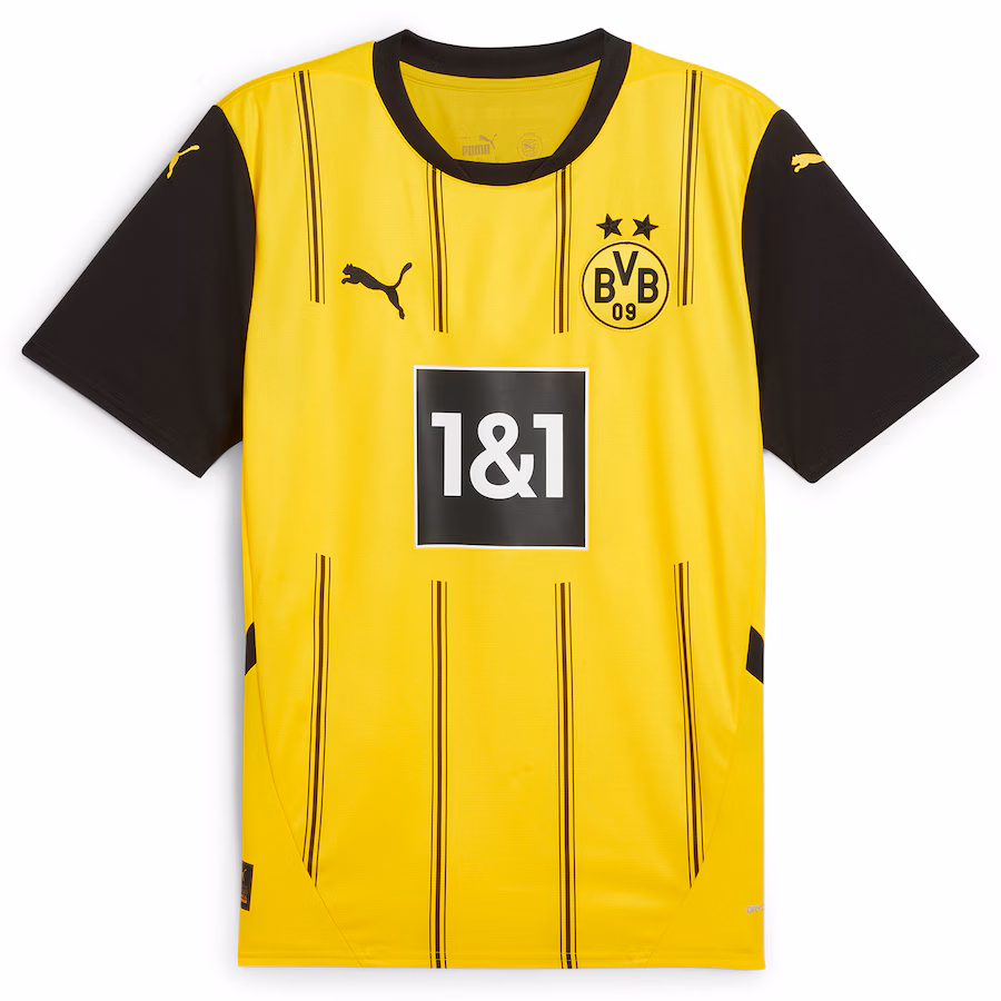 Borussia Dortmund 2024/25 maglia di casa, gialla