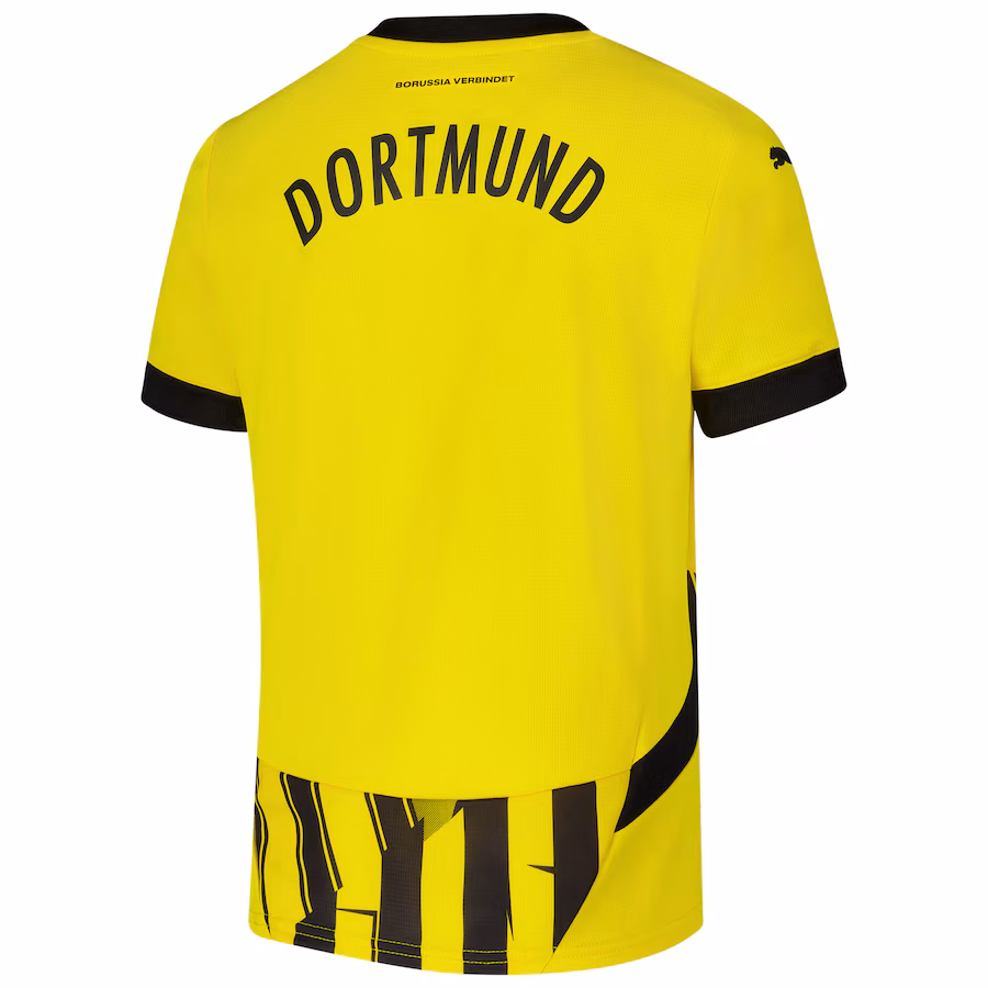 Maillot de coupe 2024/25 pour les jeunes de Borussia Dortmund, jaune