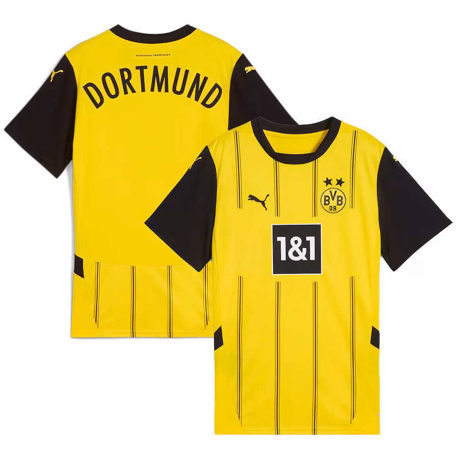 Borussia Dortmund maillot domicile 2024/25 pour femmes, jaune