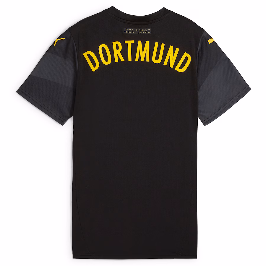Borussia Dortmund camiseta de fuera 2024/25 para mujeres, negra