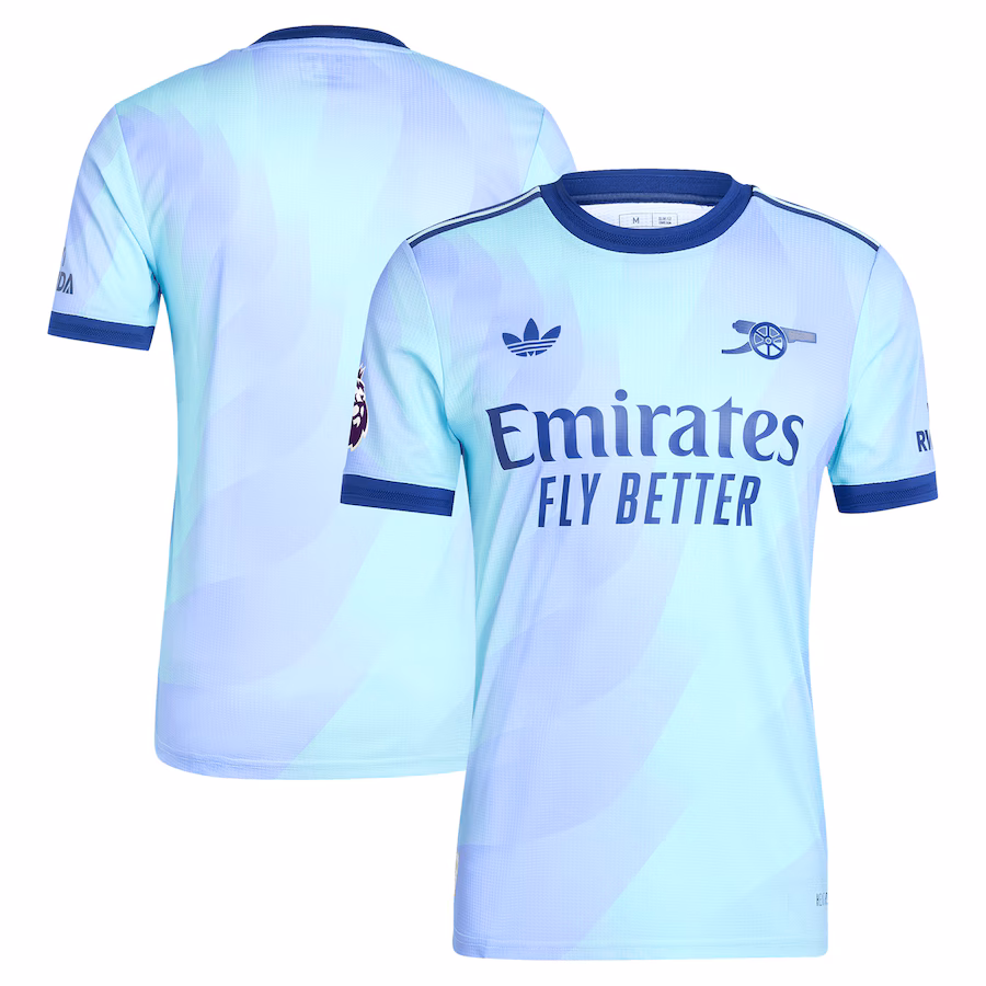 Maillot du joueur n°3 d'Arsenal 2024/25 - Aqua