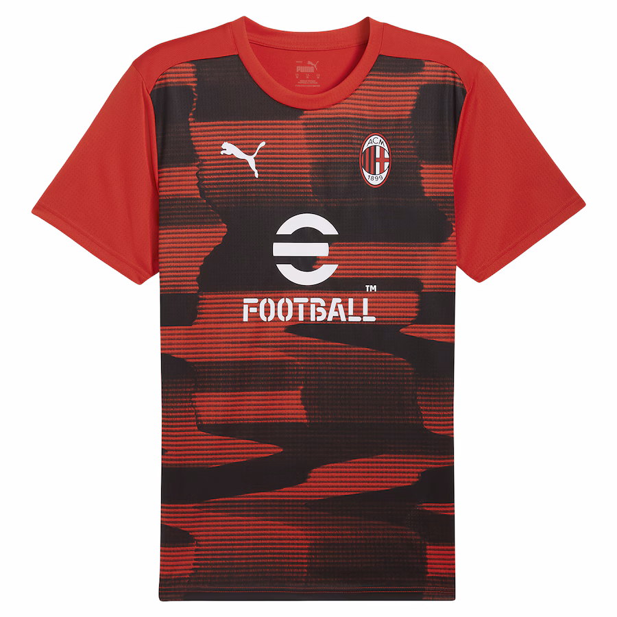 Camiseta de prepartido 2024/25 del AC Milan - Roja