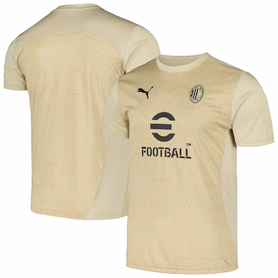 AC Milan Vorspiel-Trikot 2024/25 - Tan