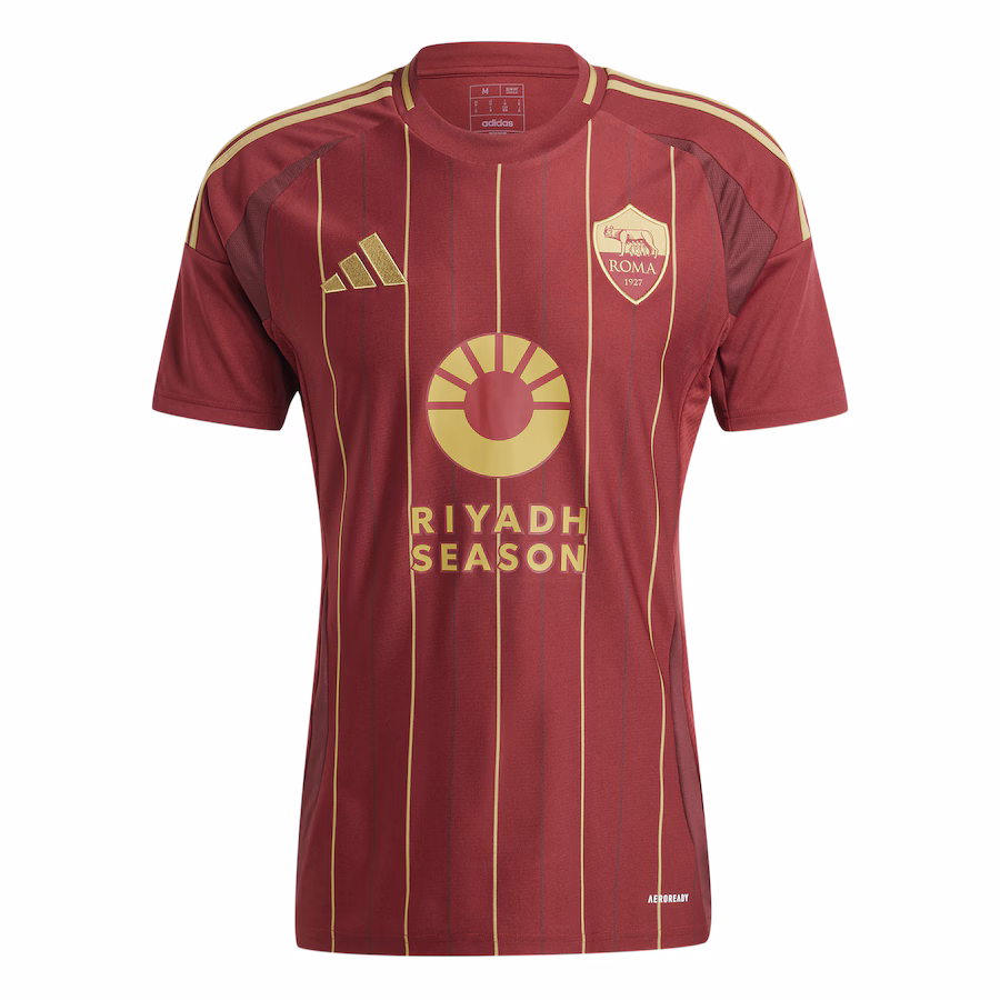 Camiseta local 2024/25 de AS Roma - Burdeos