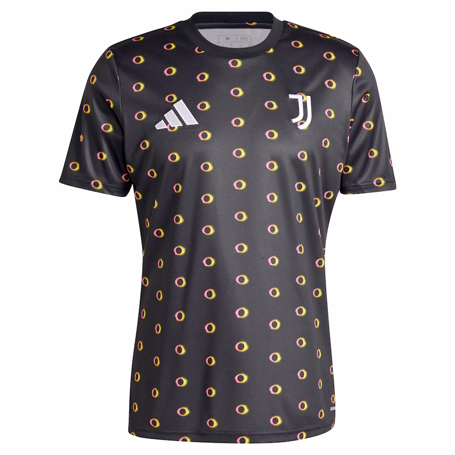 Camiseta de entrenamiento previo al partido de Juventus 2024/25 - Negra