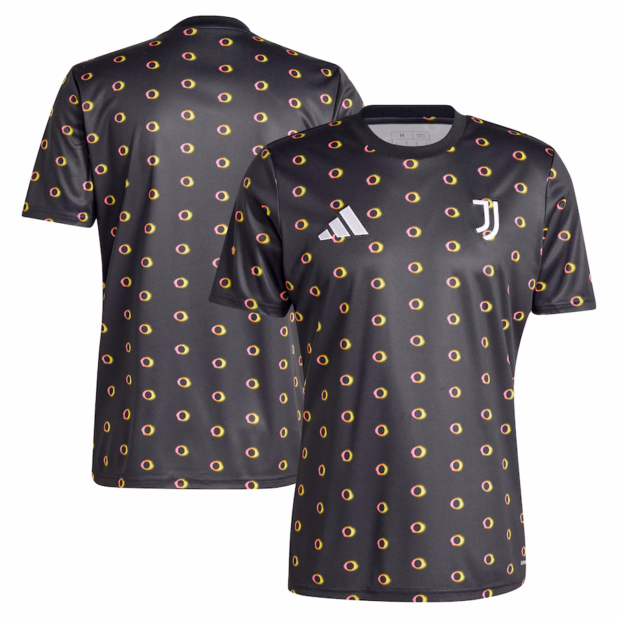 Camiseta de entrenamiento previo al partido de Juventus 2024/25 - Negra