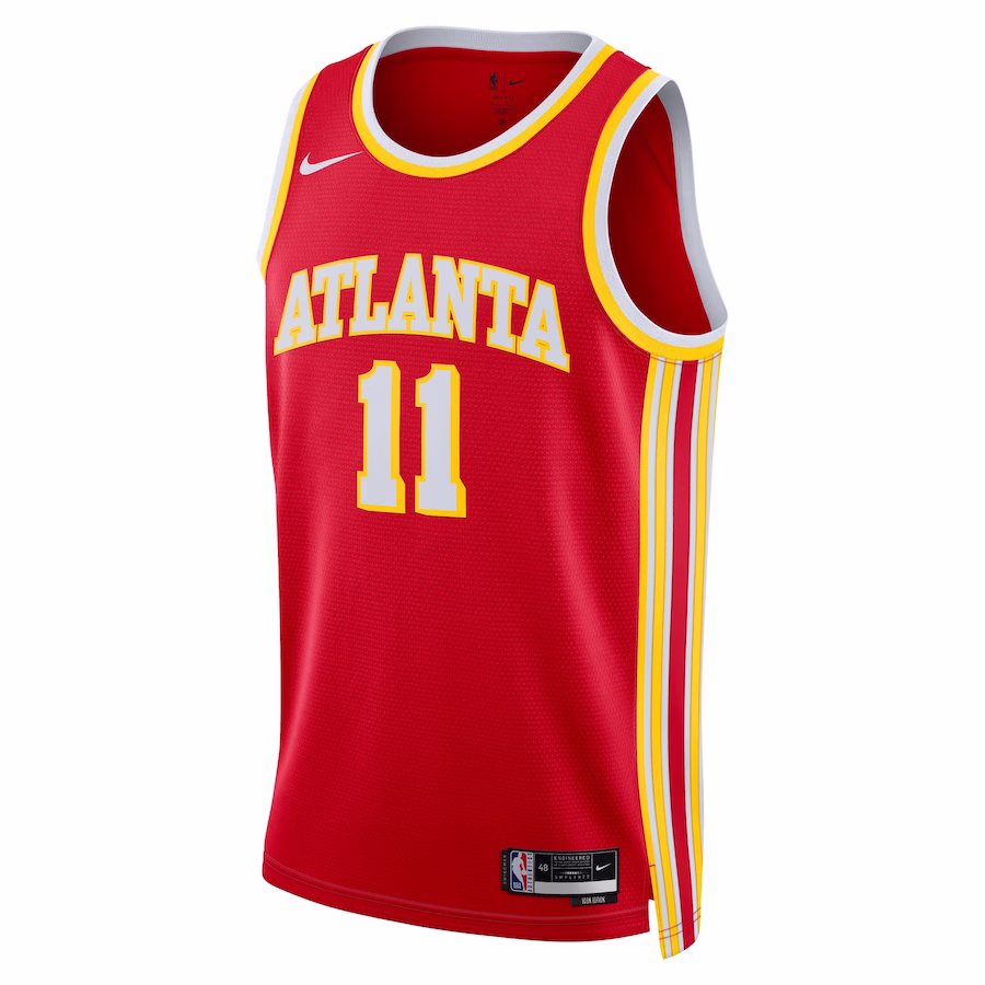Trae Young, Atlanta Hawks Unisex Swingman Jersey - Icon Edition - Red
