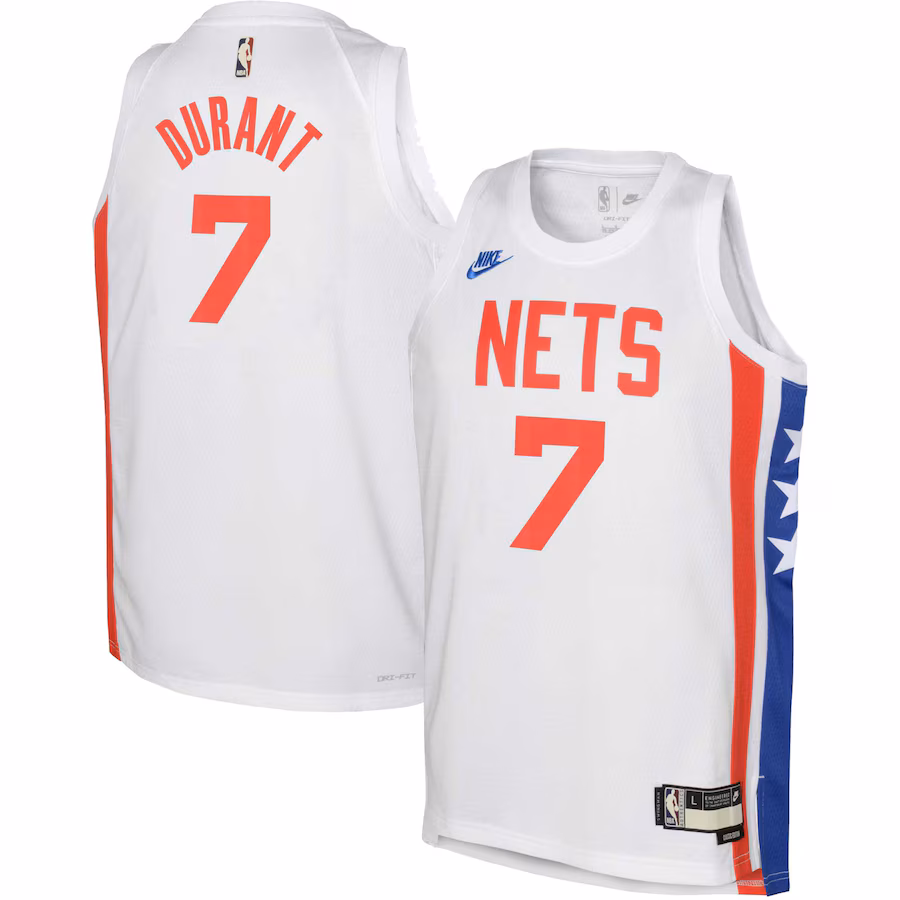 Camiseta Kevin Durant Brooklyn Nets juvenil 2022/23 Swingman Classic Edition
