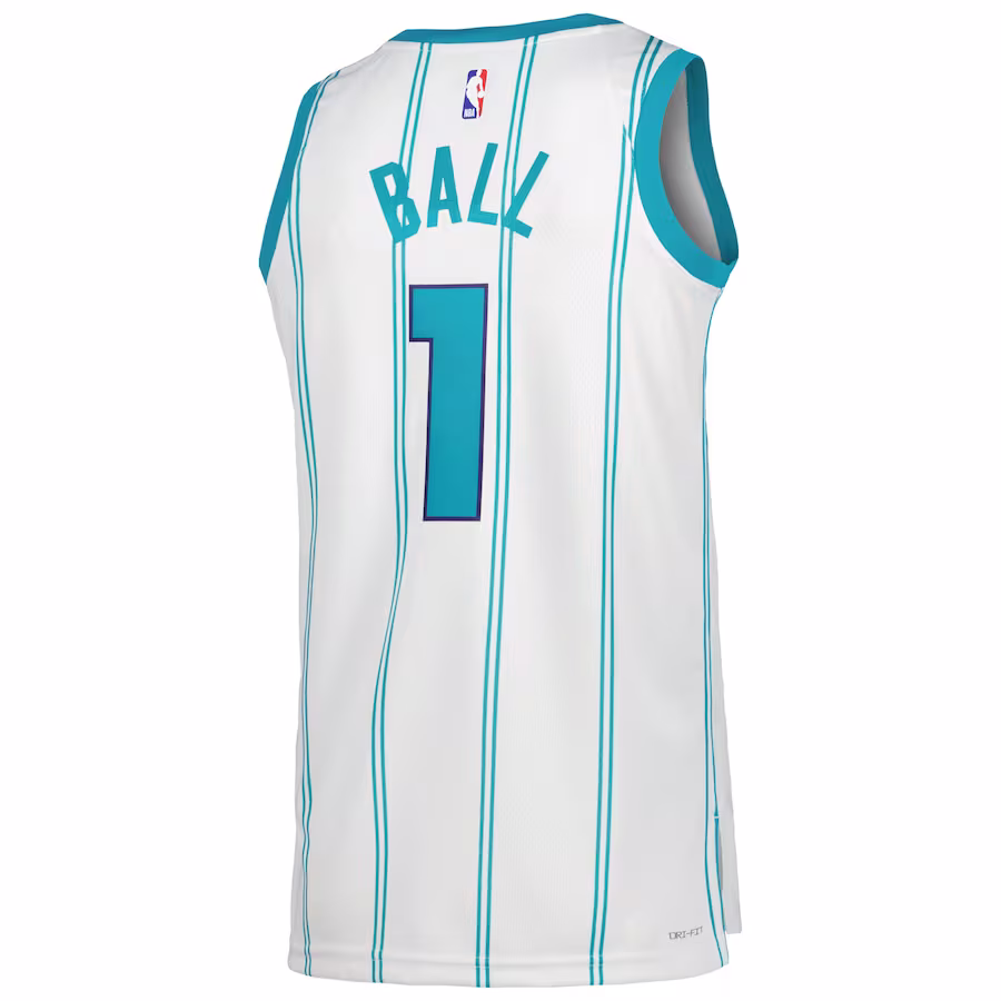 LaMelo Ball Charlotte Hornets Jordan Brand Association Edition Swingman Jersey (Unisex)