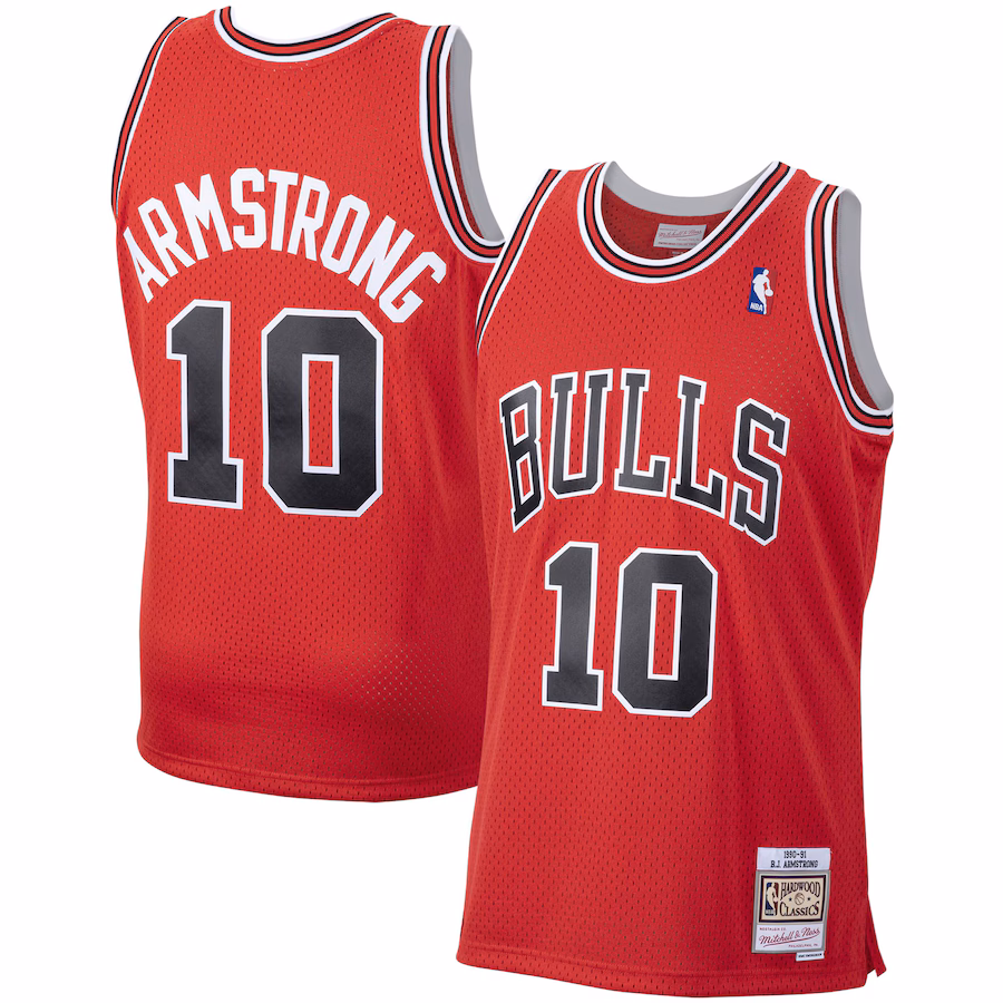 Camiseta B.J. Armstrong Bulls 1990-91 - Mitchell & Ness HWC