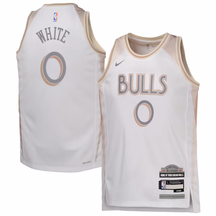 Coby White Chicago Bulls 2024-25 City Edition Jersey