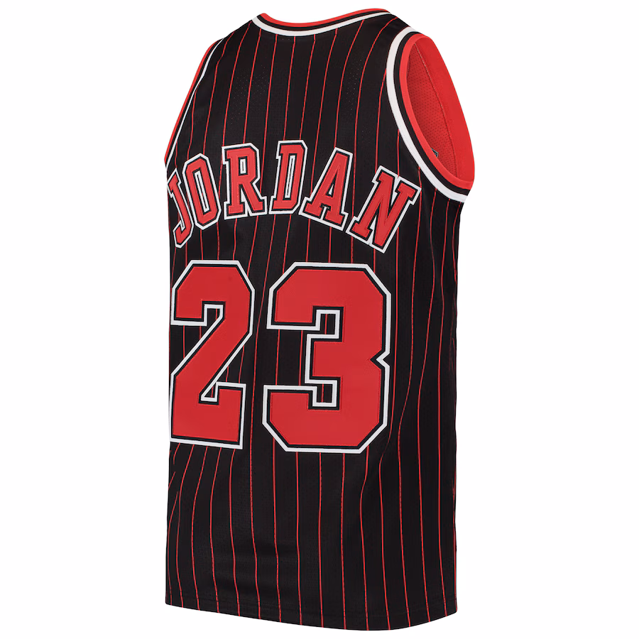 Michael Jordan Maillot des Hardwood Classics 1996/97 des Chicago Bulls Mitchell & Ness - Noir