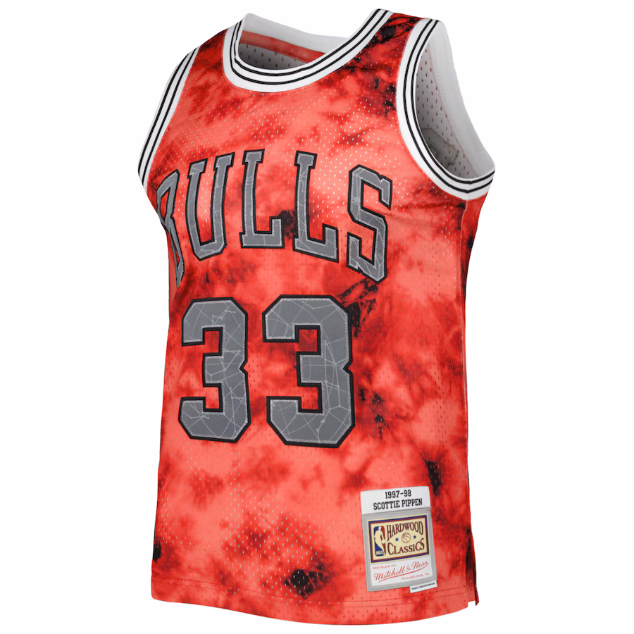 Scottie Pippen Chicago Bulls Mitchell & Ness 1997/98 Galaxy Swingman Jersey - Red