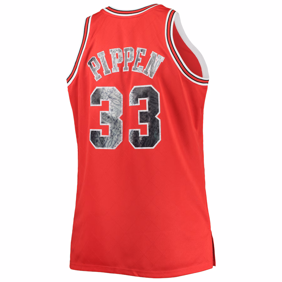 Scottie Pippen Chicago Bulls Mitchell & Ness Big & Tall 1997/98 NBA 75th Anniversary Diamond Edition Jersey