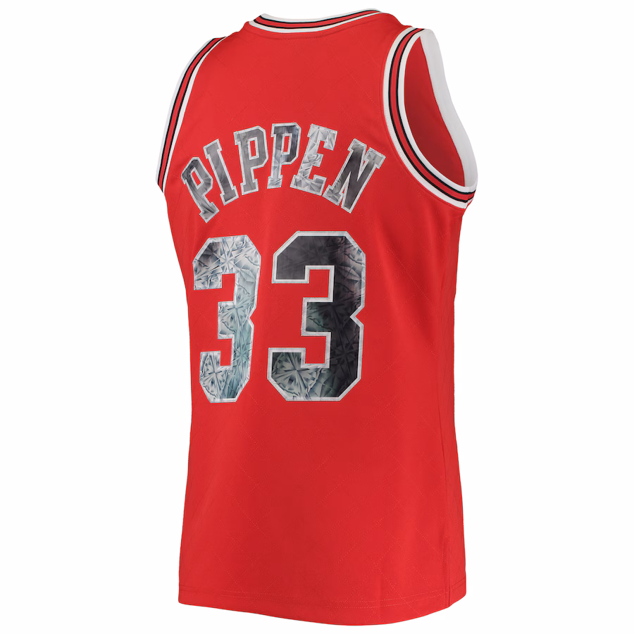 Scottie Pippen Chicago Bulls Mitchell & Ness 1997/98 Hardwood Classics NBA 75th Anniversary Diamond Edition Jersey