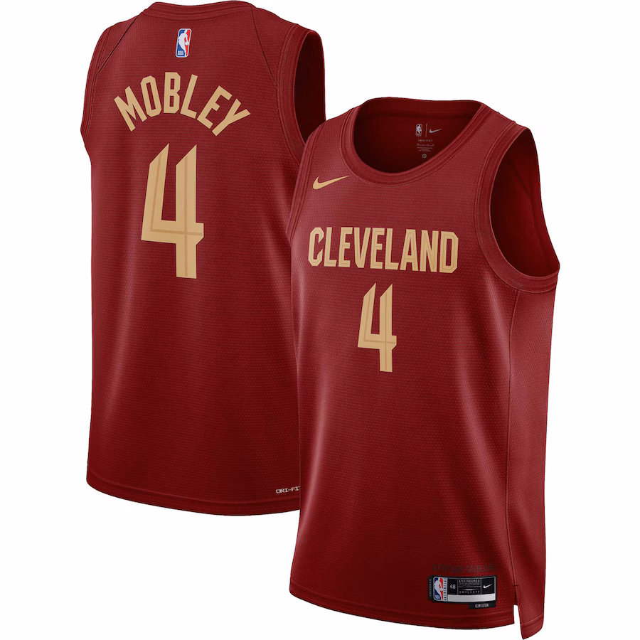 Evan Mobley Cleveland Cavaliers Unisex Swingman-Jersey - Icon Edition - Burgundrot