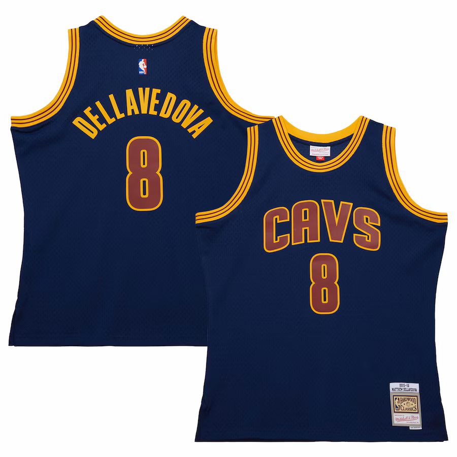 LeBron James Cleveland Cavaliers Mitchell & Ness Jugend 2015/16 Hardwood Classics Swingman-Jersey - Marineblau