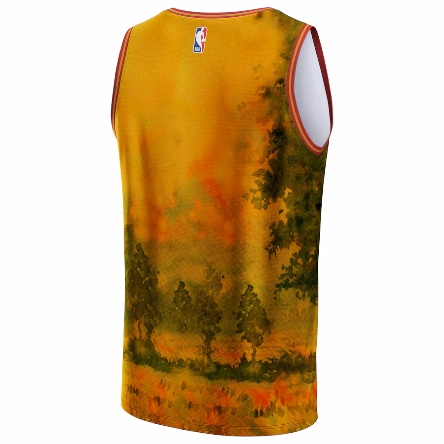 Camiseta local unisex KidSuper Studios de los Cleveland Cavaliers - Oro
