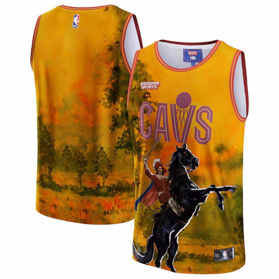 Cleveland Cavaliers KidSuper Studios Unisex Heim-Jersey - Gold