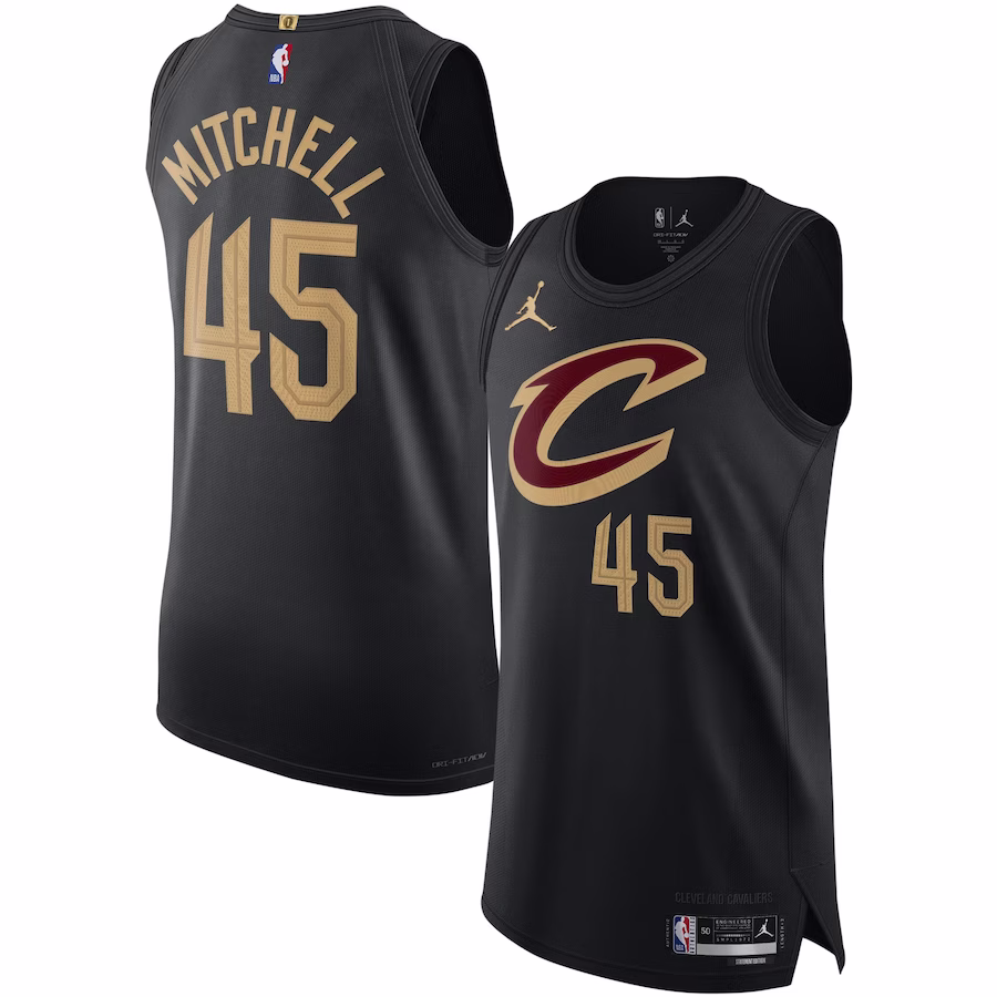 Donovan Mitchell Cleveland Cavaliers Jordan Statement Edition Trikot