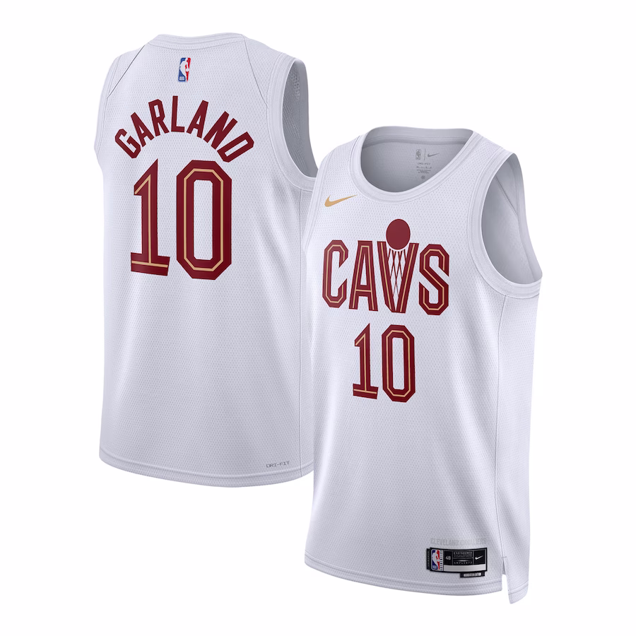 Darius Garland Cleveland Cavaliers Unisex Swingman-Jersey - Association Edition - Weiß