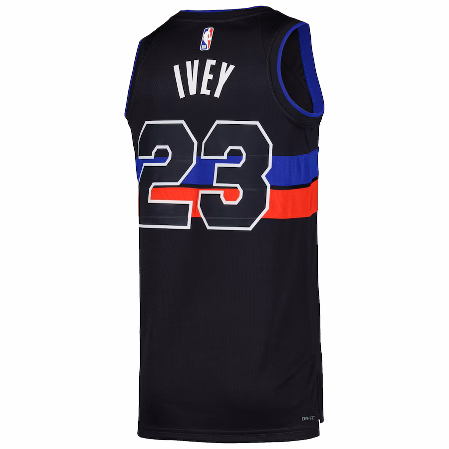 Camiseta Jaden Ivey Detroit Pistons Jordan Brand unisex Swingman