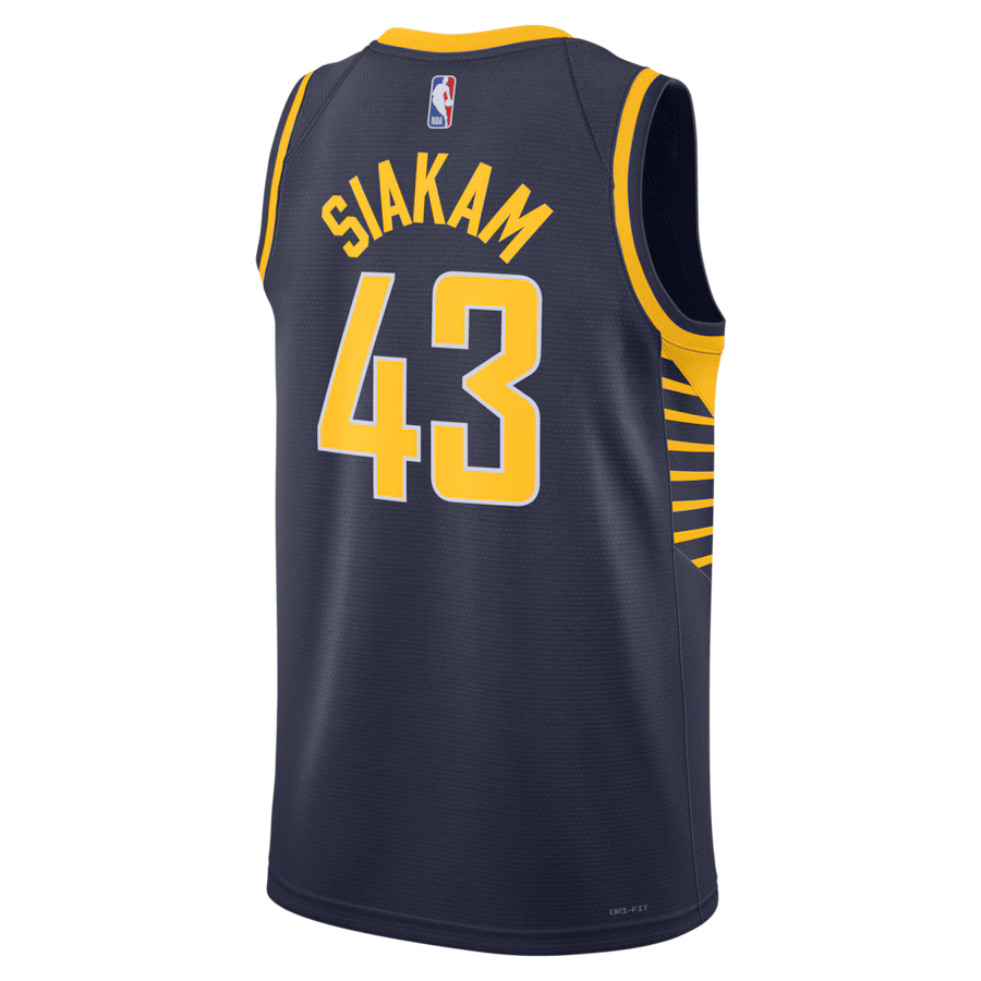 Pascal Siakam, Indiana Pacers Unisex Swingman Jersey - Icon Edition - Navy Blue