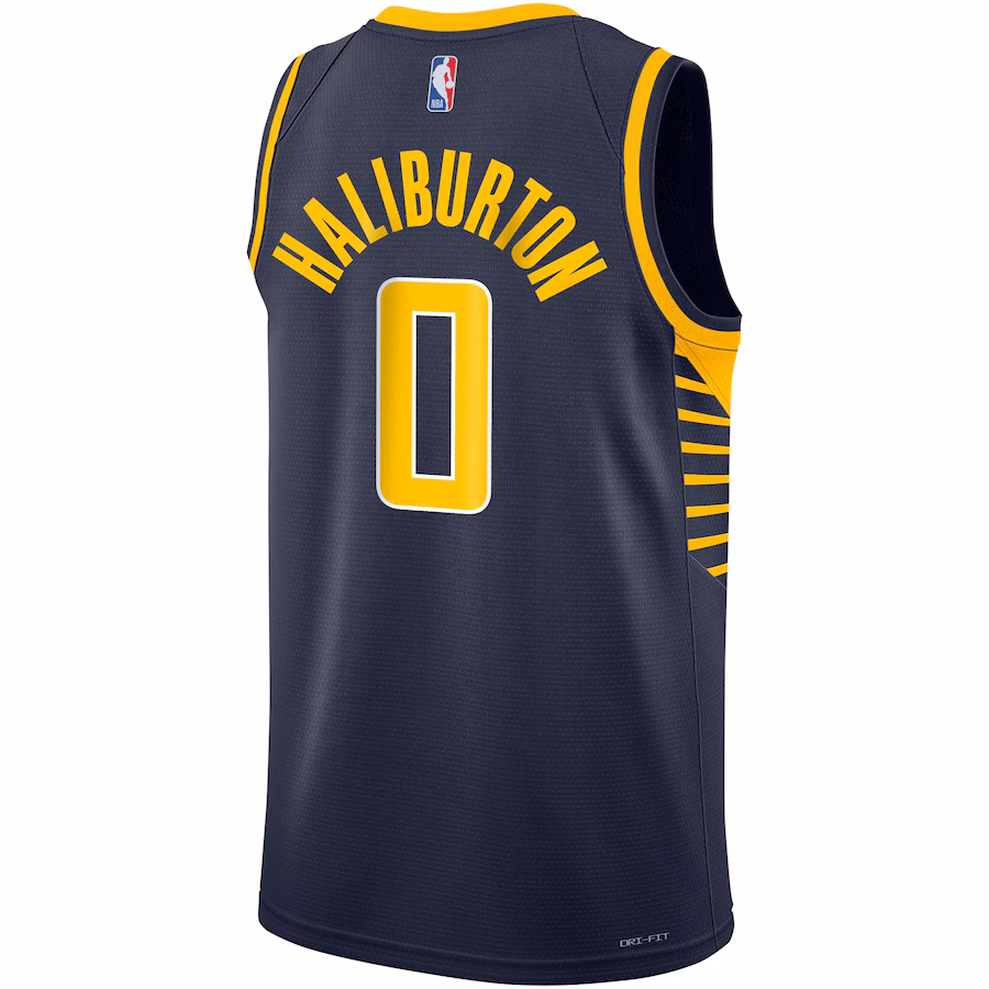Tyrese Haliburton, Indiana Pacers Youth Swingman Jersey - Icon Edition - Navy Blue