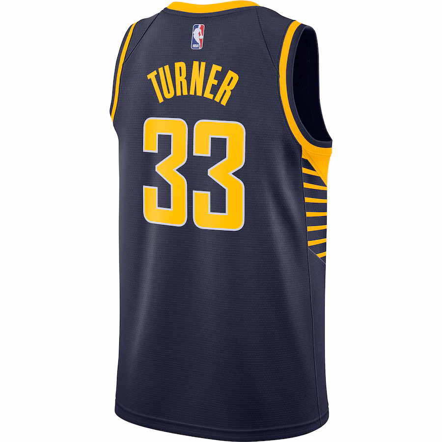 Myles Turner, Indiana Pacers Swingman Jersey - Icon Edition - Navy Blue