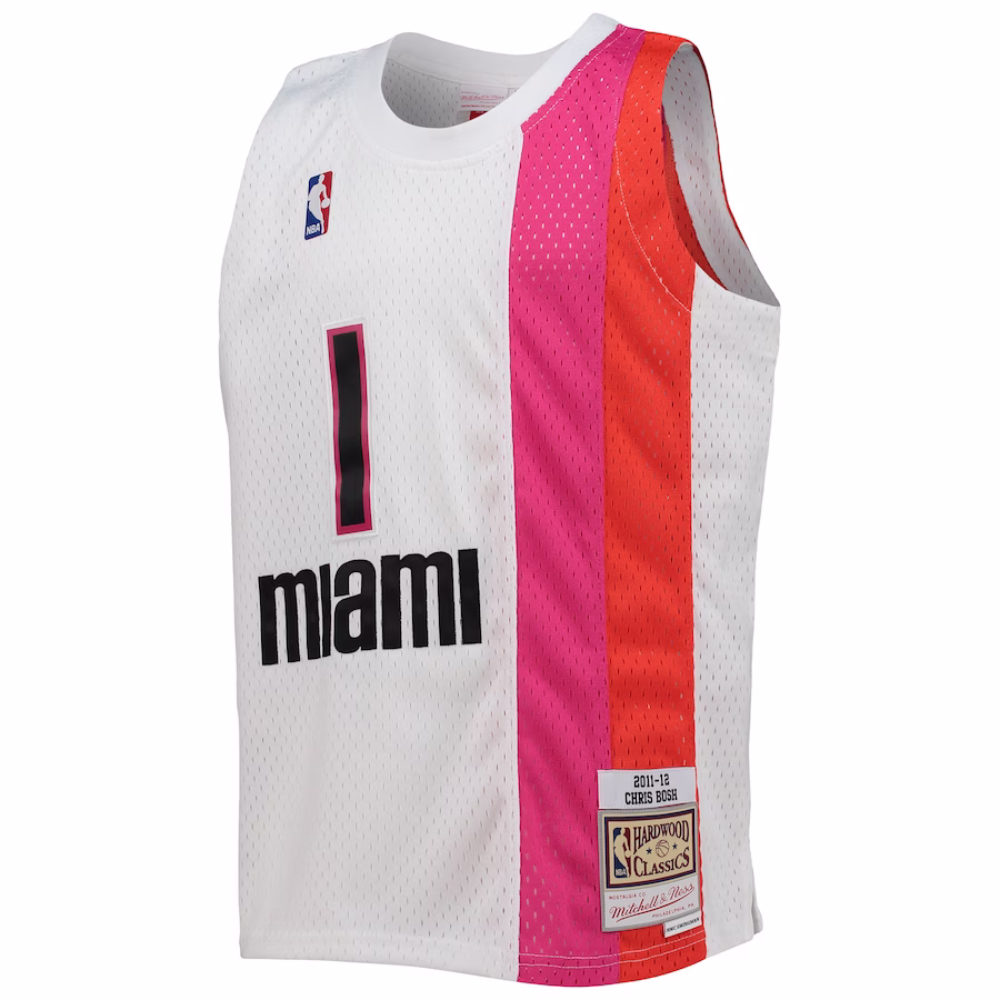 Chris Bosh Miami Heat Mitchell & Ness Youth 2011/12 Hardwood Classics Swingman Jersey