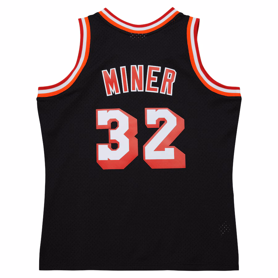 Harold Miner Miami Heat Mitchell & Ness 1992/93 Hardwood Classics Swingman Jersey