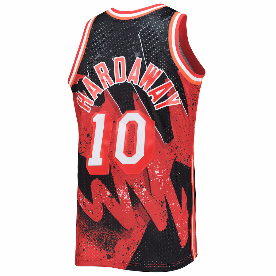 Tim Hardaway Miami Heat Mitchell & Ness 1996/97 Hardwood Classics Hyper Hoops Swingman Jersey
