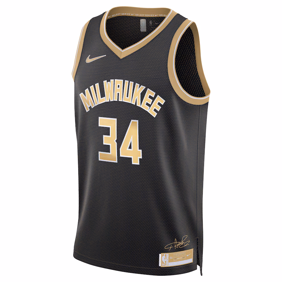 Camiseta Giannis Antetokounmpo Bucks Select Series - Unisex