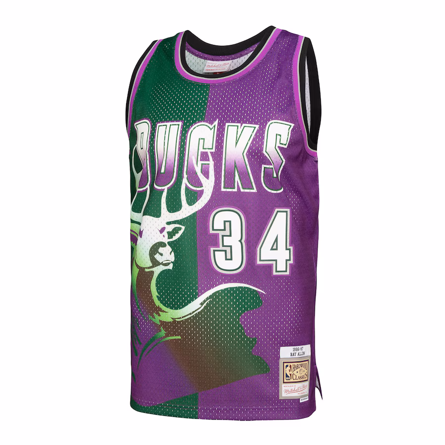 Maillot Ray Allen Bucks 96-97 - Mitchell & Ness Hardwood Classics