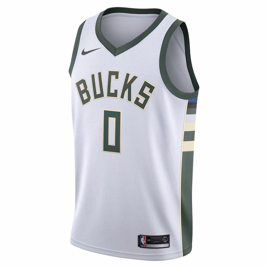Damian Lillard Milwaukee Bucks Unisex Association Swingman Jersey
