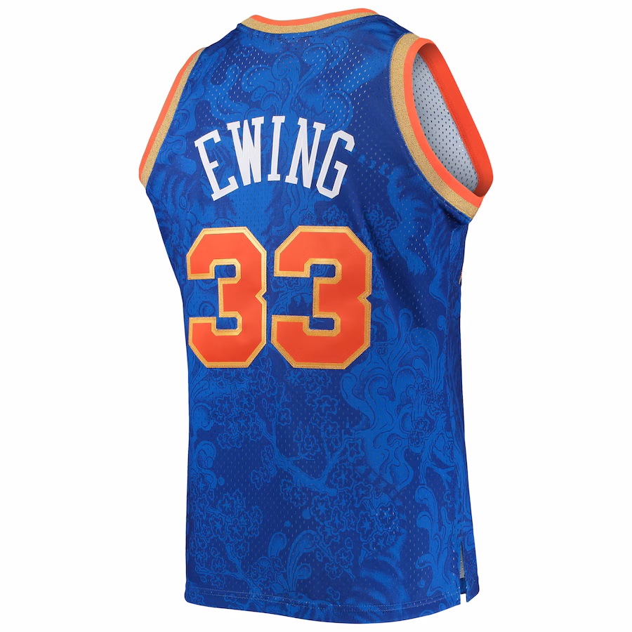 Camiseta Lunar New Year Hardwood Classics Mitchell & Ness New York Knicks Patrick Ewing 1991/92