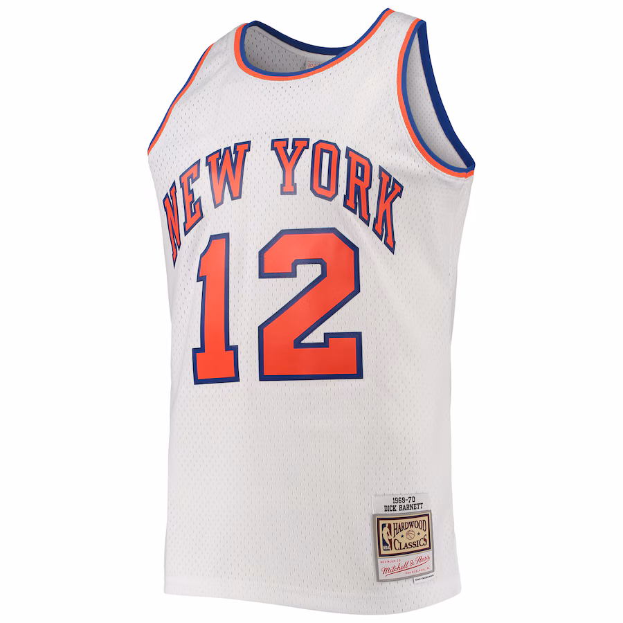 Dick Barnett New York Knicks Mitchell & Ness 1969/70 Hardwood Classics Jersey