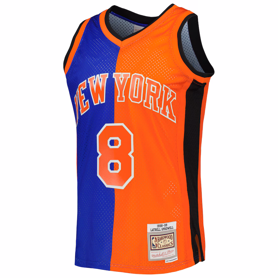 Maillot Mitchell & Ness Latrell Sprewell New York Knicks 1998/99 Hardwood Classics