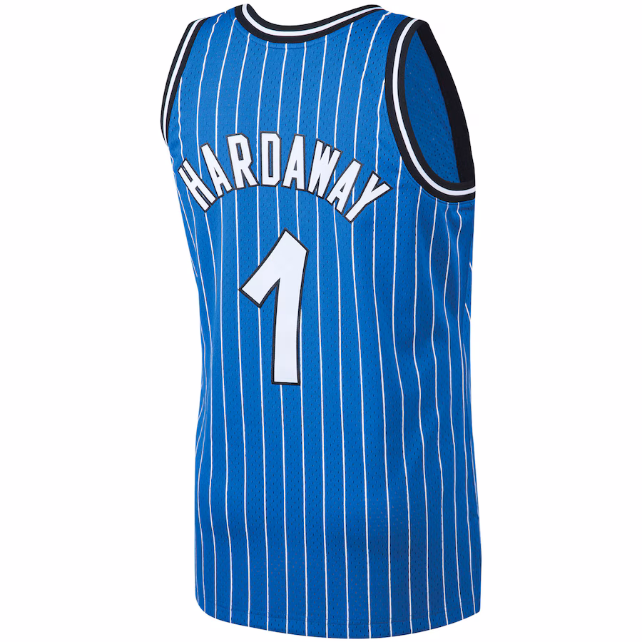 Penny Hardaway, Orlando Magic Mitchell & Ness 1994/95 Big & Tall Hardwood Classics Swingman Jersey - Blue