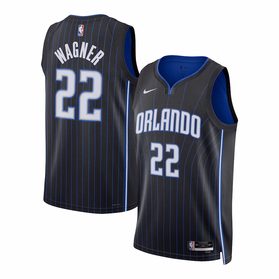 Franz Wagner, Orlando Magic Unisex Swingman Jersey - Icon Edition - Black