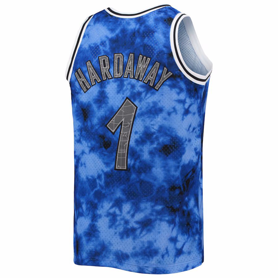 Anfernee Hardaway, Orlando Magic Mitchell & Ness 1994/95 Galaxy Swingman Jersey - Blue
