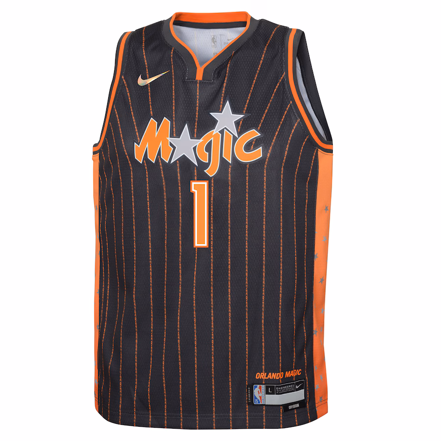 Jonathan Isaac, Orlando Magic Youth Swingman Jersey - City Edition - Dark Gray