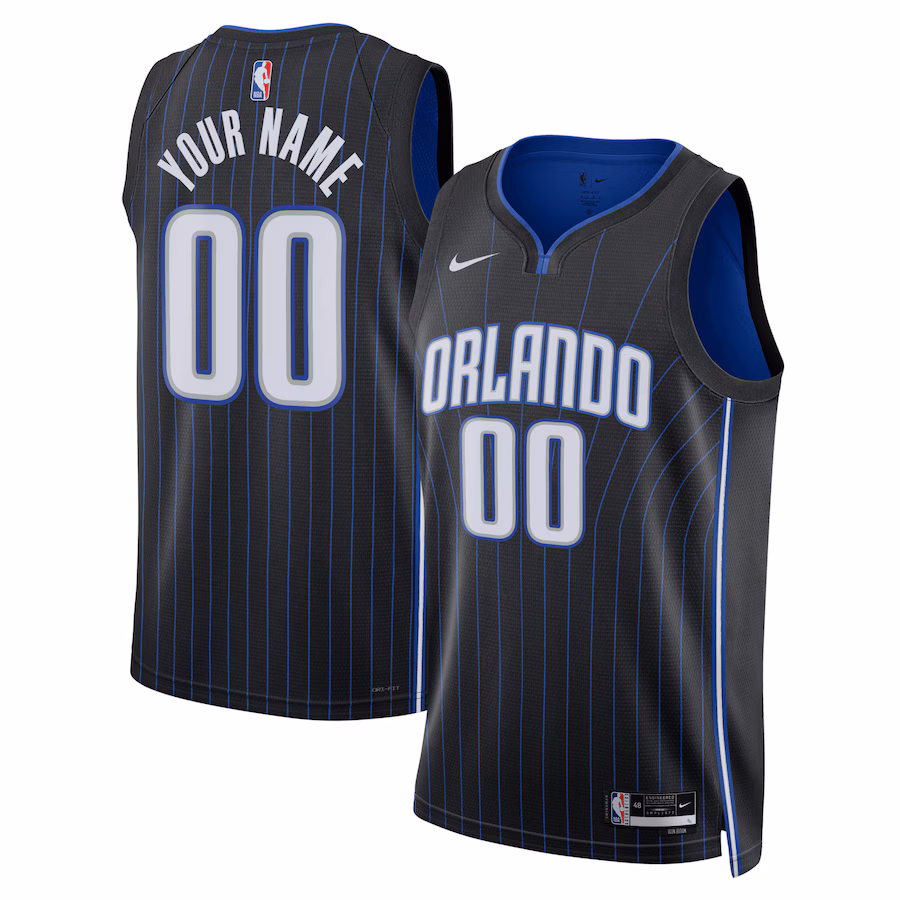Orlando Magic Black Unisex Swingman Jersey