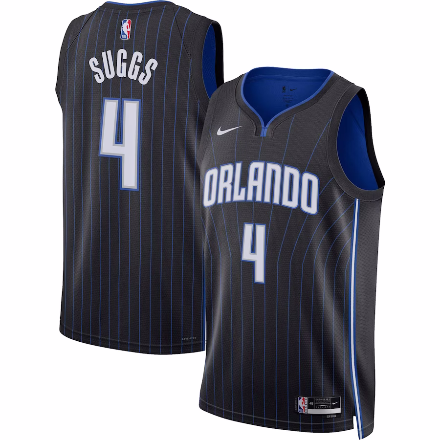Jalen Suggs, Orlando Magic Unisex Swingman Jersey - Icon Edition - Black