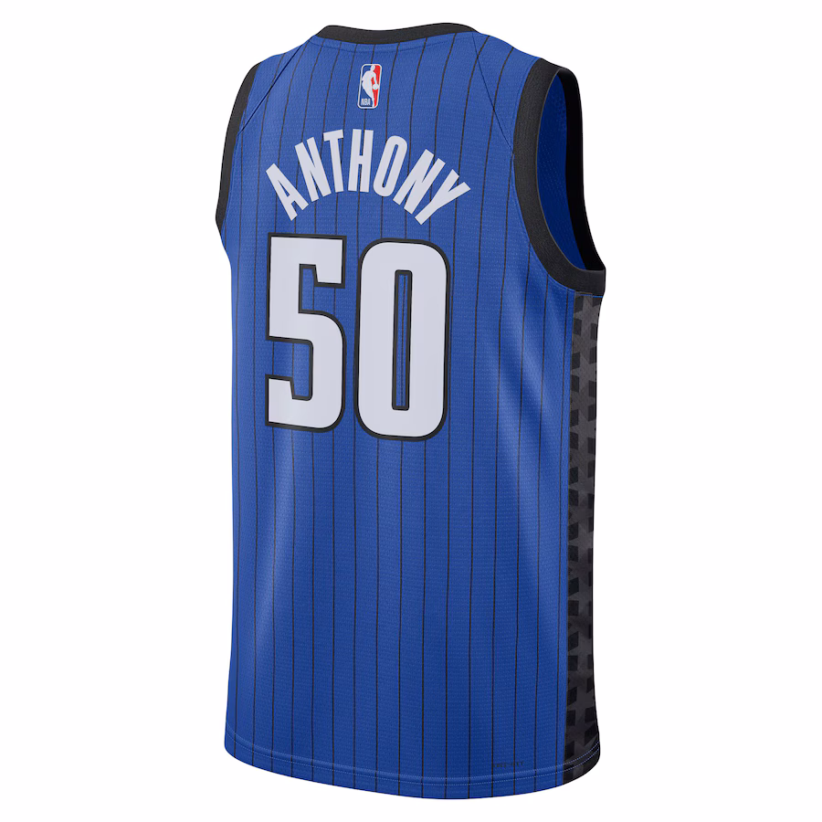 Cole Anthony, Orlando Magic Jordan Brand Unisex Swingman Jersey - Statement Edition - Blue