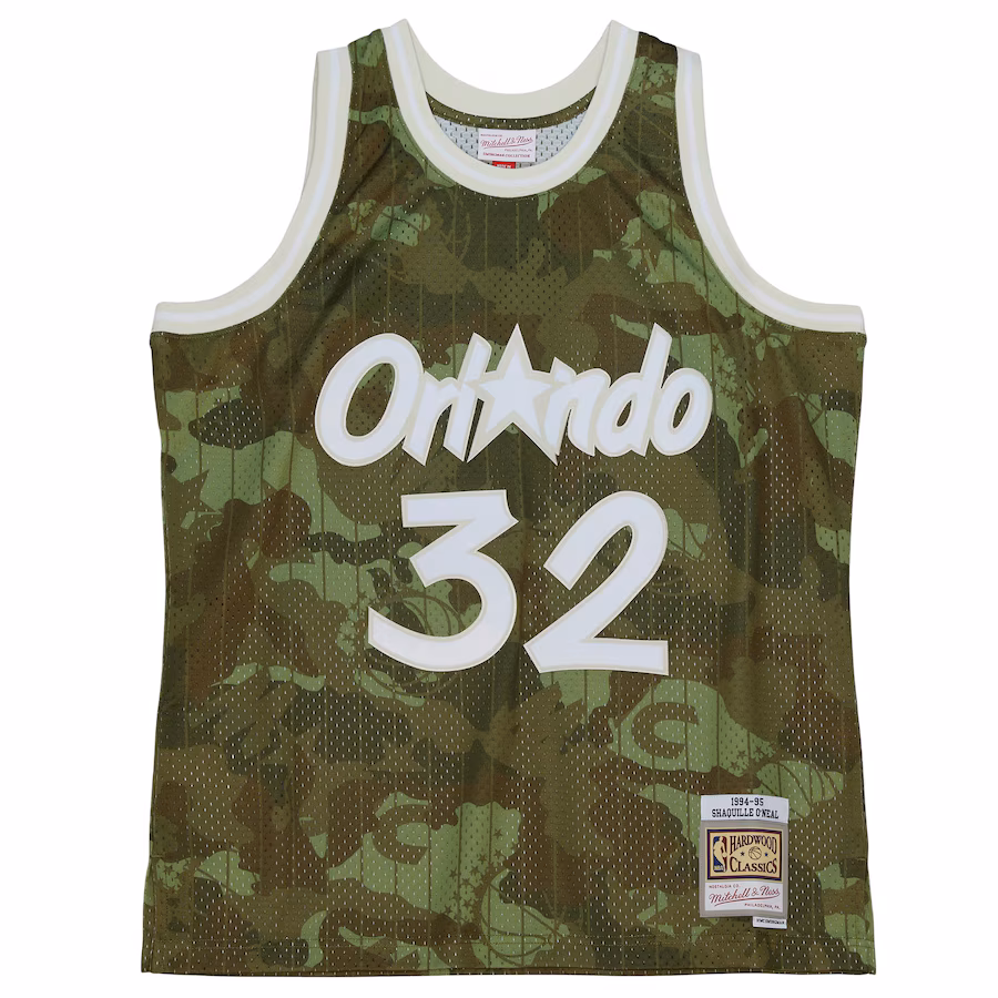 Shaquille O’Neal Orlando Magic Mitchell & Ness Hardwood Classics 1994/95 Ghost Green Swingman Jersey