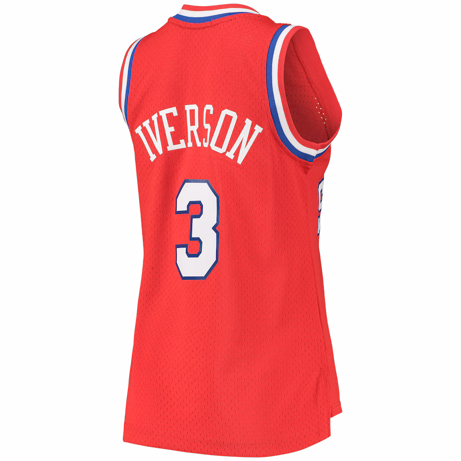 Allen Iverson 76ers Mitchell & Ness Women's 2002-03 HWC Jersey