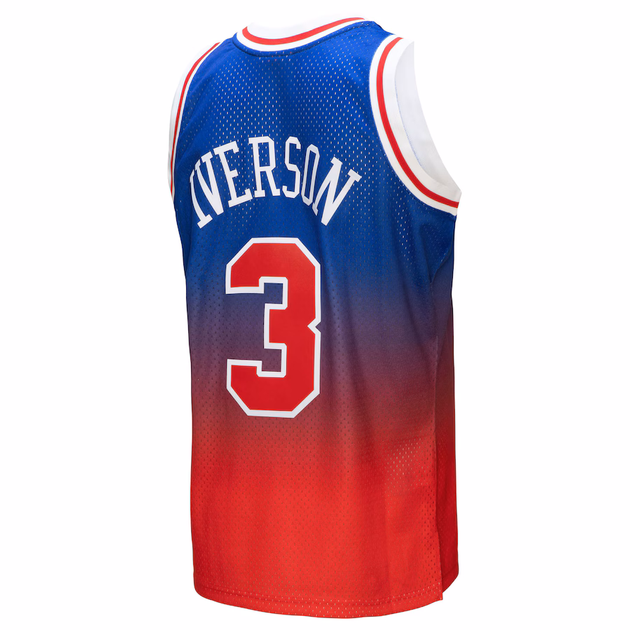 Allen Iverson Philadelphia 76ers Mitchell & Ness 1996/97 Classic Swingman Jersey
