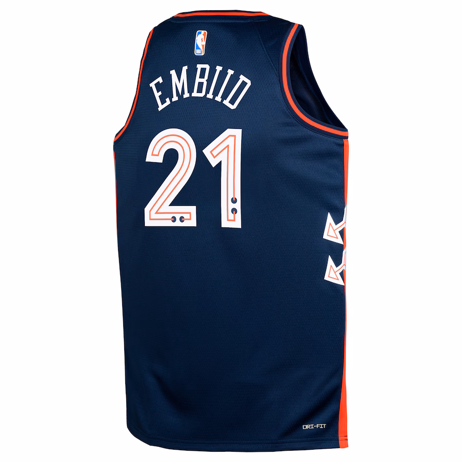 Joel Embiid Philadelphia 76ers City Edition Swingman Jersey