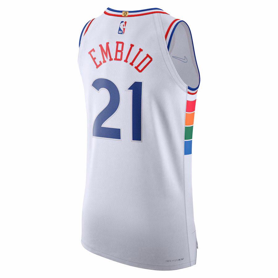 Joel Embiid Philadelphia 76ers 2024-25 City Edition Jersey